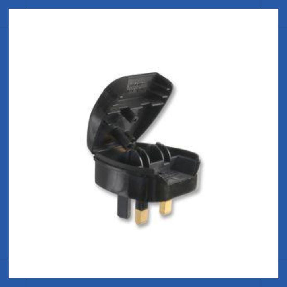 Euro to UK adaptor plug 3amp - Ghd Repair Services